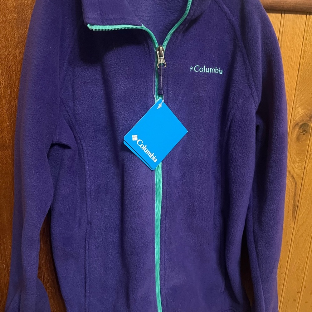 Columbia Vibrant Purple Fleece Jacket